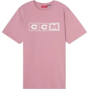 Pánské tričko CCM Triko CCM Vintage SR, Barva PNK, Velikost S 1047981