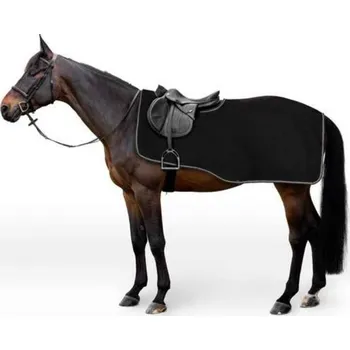 Deka pro koně Bederní deka HORZE Kiel fleecová black 165cm