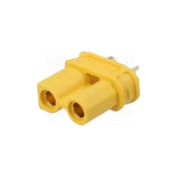 Elektrická zásuvka Zástrčka napájecí DC XT30 zásuvka PIN 2 na kabel pájení 15A