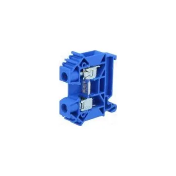 Svorka na lištu 0,5÷16mm2 póly 1 svorky 2 modrá Šíř 10mm