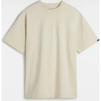 Pánské oblečení pánské tričko s krátkým rukávem VANS LEFT CHEST II LOOSE SS oatmeal - XS