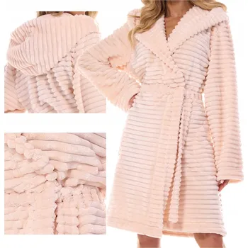 Dámské oblečení Dámský župan L&l 2416 Robin M (38) meruňkový