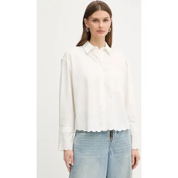 Bavlněná košile Weekend Max Mara NEUTRO 2615111021600 béžová 01X, vel. 36