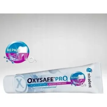 Dentální hygiena OXY SAFE PRO - pasta na záněty dásní - 75 ml. S AKTIVNÍM KYSLÍKEM