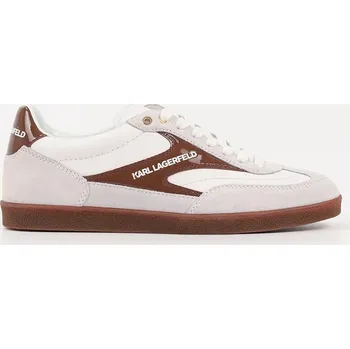 Dámská obuv Kožené tenisky Karl Lagerfeld KANDIDATE KL63855.314 bílá 00X, EUR 35