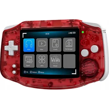 Herní konzole Přenosná herní konzole Retro ANBERNIC RG34XX 32GB IPS (2025) červená PL
