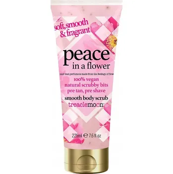 Tělový peeling TreacleMoon - Tělový peeling: Peace in flower, 225 ml - NOVINKA