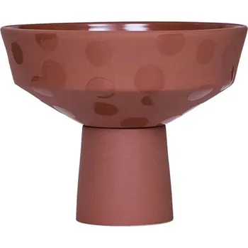 Nádobí Servírovací mísa OYOY Luonto 16 x 16 x 13 cm L401977 červená 92X