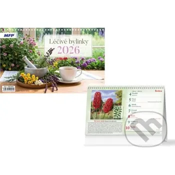 Doplněk ke knize Stolní kalendář Léčivé bylinky 2026 - MFP MFP