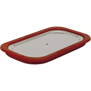 Dóza na potraviny Rieber GN‑Víko z nerezové oceli 18/10, GN 1/9