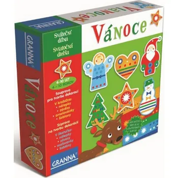 kreativní sada GRANNA Vánoční dílna VÁNOCE - kreativní souprava | 65554