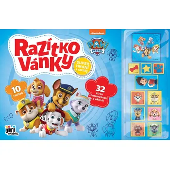 omalovánky JIRI MODELS Razítkovánky Tlapková Patrola omalovánky + 10 razítek | 39
