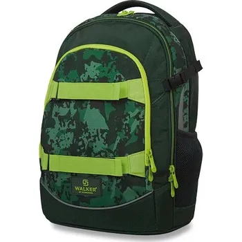 Školní batoh Walker by Schneiders Školní batoh Walker Fame Uni Camo Green