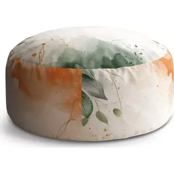 Taburet Sablio Taburet Circle Lesní mlha: 38x48 cm