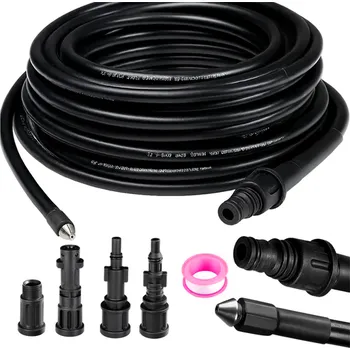 Zahradní hadice Ruhhy Hadice na čištění trubek s adaptérem 20m 26133