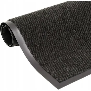 Rohožka Protiskluzová rohožka z polypropylenu, černá, 80 x 120 cm, 5,5 mm