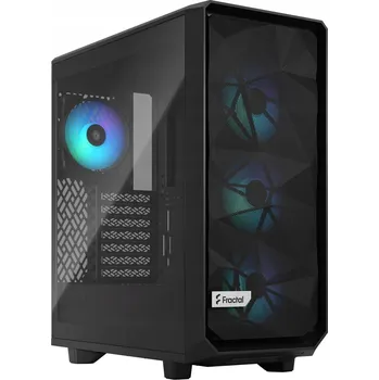 PC skříň Počítačová Skříň Fractal design Meshify 2 Compact RGB Black TG Light Tint Midi Tower černý