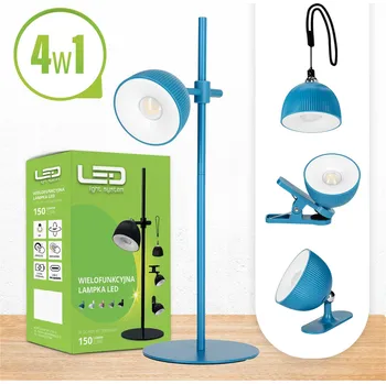 Lampička LED Stolní Lampa Akumulátorová USB-C CCT Magnetická 4v1 1200mAh