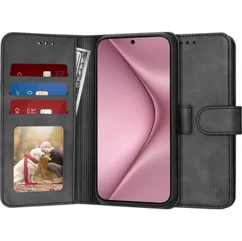 Pouzdro na mobilní telefon Techsuit Knižkové pouzdro Huawei Pura 70 Black