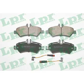 Auto-moto Sada brzdových destiček, kotoučová brzda LPR 05P1293