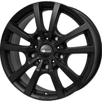 Disk BROCK Alu Kola Brock RC design RC25T 6.5x16 5x120 ET51 Schwarz Klar Matt (SKM) 65.1