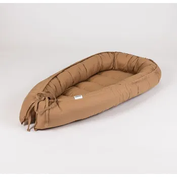 Hnízdečko pro miminko Tulimese Hnízdečko jednobarevné oříškové VARIANTY PROVEDENÍ HNÍZDEČKA: HNÍZDEČKO SAMOSTATNÉ