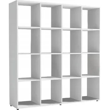 Knihovna Regál Tempo-Kondela 139 cm x 144 cm x 33 cm bílý