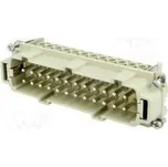 Konektor HDC kontaktní vložka vidlice C146 PIN 24 24+PE 18A