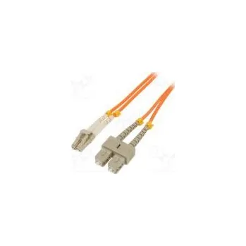 Počítač Světlovodný patch cord OM2 LC/UPC,SC/UPC 3m LSZH oranžová