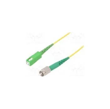 Síťový kabel Světlovodný patch cord FC/APC,SC/APC 2m Světlovod 9/125um