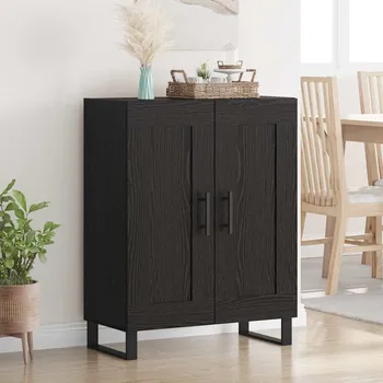 Příborník do zásuvky Servírovací skříň Černý dub 69,5 x 34 x 90 cm