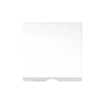 vypínač Kryt pro reproduktorové zásuvky / vypínače se šňůrovým táhlem, Simon 82 82051-30, bílá