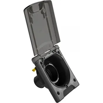 Stěnový vývod Plnicí hrdlo s magnetickým uzavíráním FAWO antracit