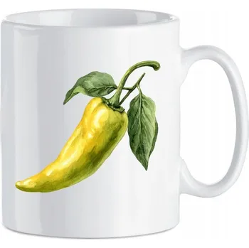 Keramický hrnek Paprička Jalapeno Pálivá Dárek Pro Fanouška