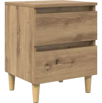 Noční stolek Zásuvka pod postel se zásuvkou Artisanový dub 40 x 35 x 50 cm