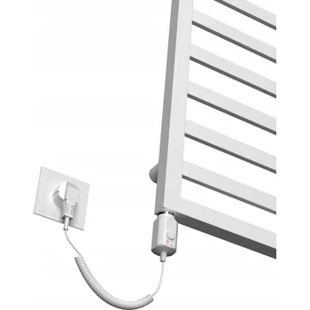 Radiátor Elektrický ohřívač MODERN 720x530 BIAŁY + grzałka 300W