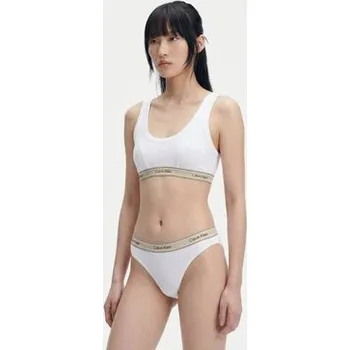 Dámské spodní prádlo Calvin Klein Podprsenka Lightly Lined LV00QF8594 Bílá XL