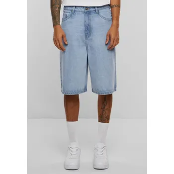 Pánské kraťasy Urban Classics Pánské džínové kraťasy Indall světle modrá 38