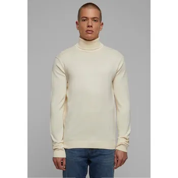 Dámský svetr Knitted Turtleneck Sweater - whitesand 5XL