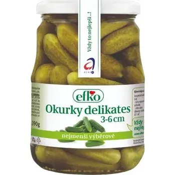 Figurka Efko Okurky delikates 3-6 cm 370ml 370ml