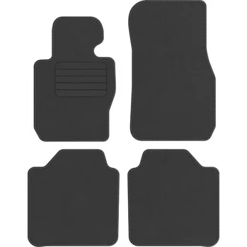 autokoberec Kobercové rohože Edecor velurové 4 ks