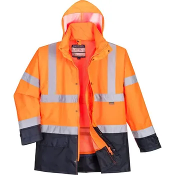 pracovní bunda PORTWEST Bunda HiVis Executive S768 5v1, zateplená, reflexní POR-S768