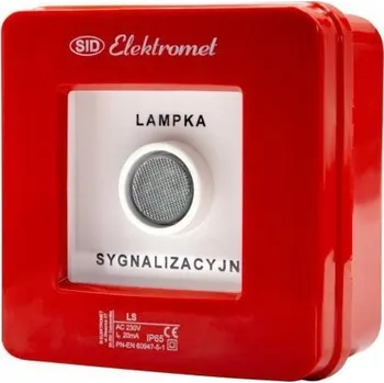 Nástěnné svítidlo Signální světlo červené nástěnné LS 230c ID 911492