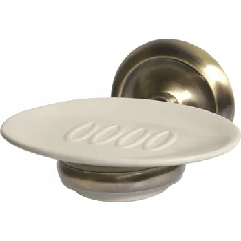 Mýdlenka Mýdlenka nástěnná Bisk Deco zlatá, žlutá keramika