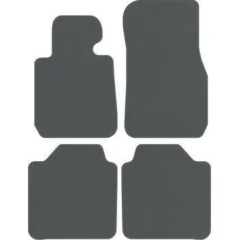 autokoberec Kobercové rohože Edecor velurové 4 ks