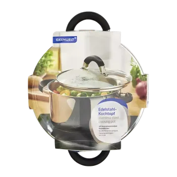 Hrnec IDEENWELT Hrnec z ušlechtilé oceli 3 l