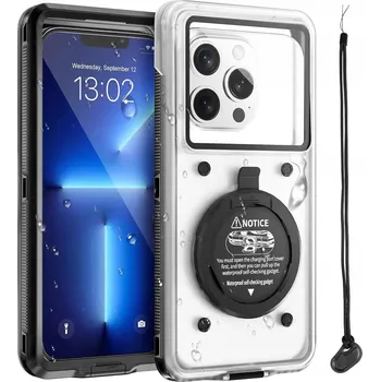 Pouzdro na mobilní telefon Pouzdro vodotěsné IPX68 univerzální pro telefon 6.9 palců Pouzdro na vodu