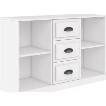 Koupelnový nábytek Bílá skříňka z dřevěného kompozitního materiálu 104,5 x 35,5 x 67,5 cm