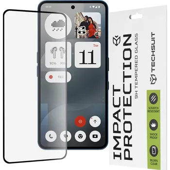 Ochranné sklo Techsuit 111D pro Nothing Phone 3a 3a Pro černé