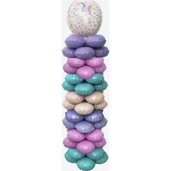 Balónek Balónky Balónková girlanda sloup z balónků jednorožec 160 cm
